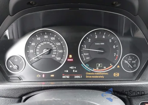 2018 BMW 320 I z USA, uszkodzony, nr VIN WBA8A9C56JK622794